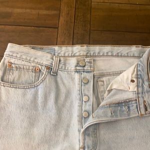 Men’s 501 Levi Jeans, light light blue